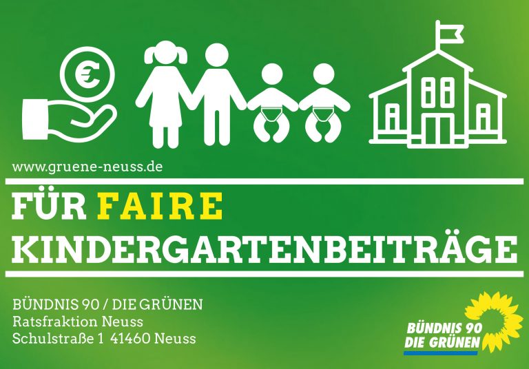 Grüne und CDU entlasten Eltern
